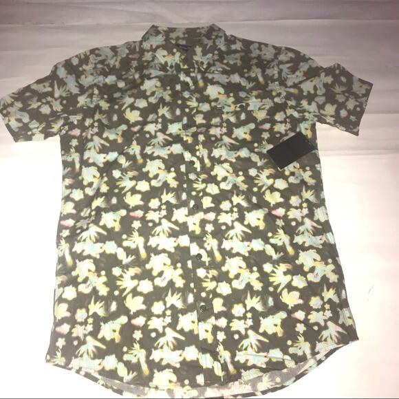 Hurley Mens Dark Room Button Down Printed - Picture 2 of 5